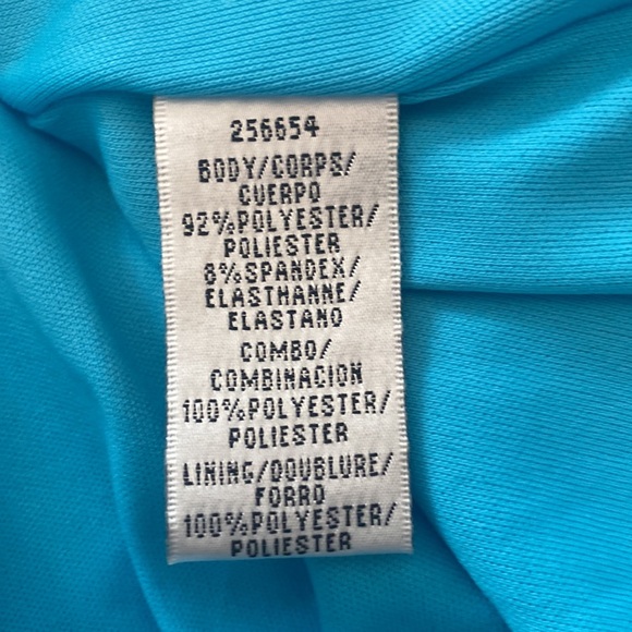 Y2K Light Blue Gown One Shoulder - Picture 8 of 8